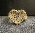 Heart Nugget Rings