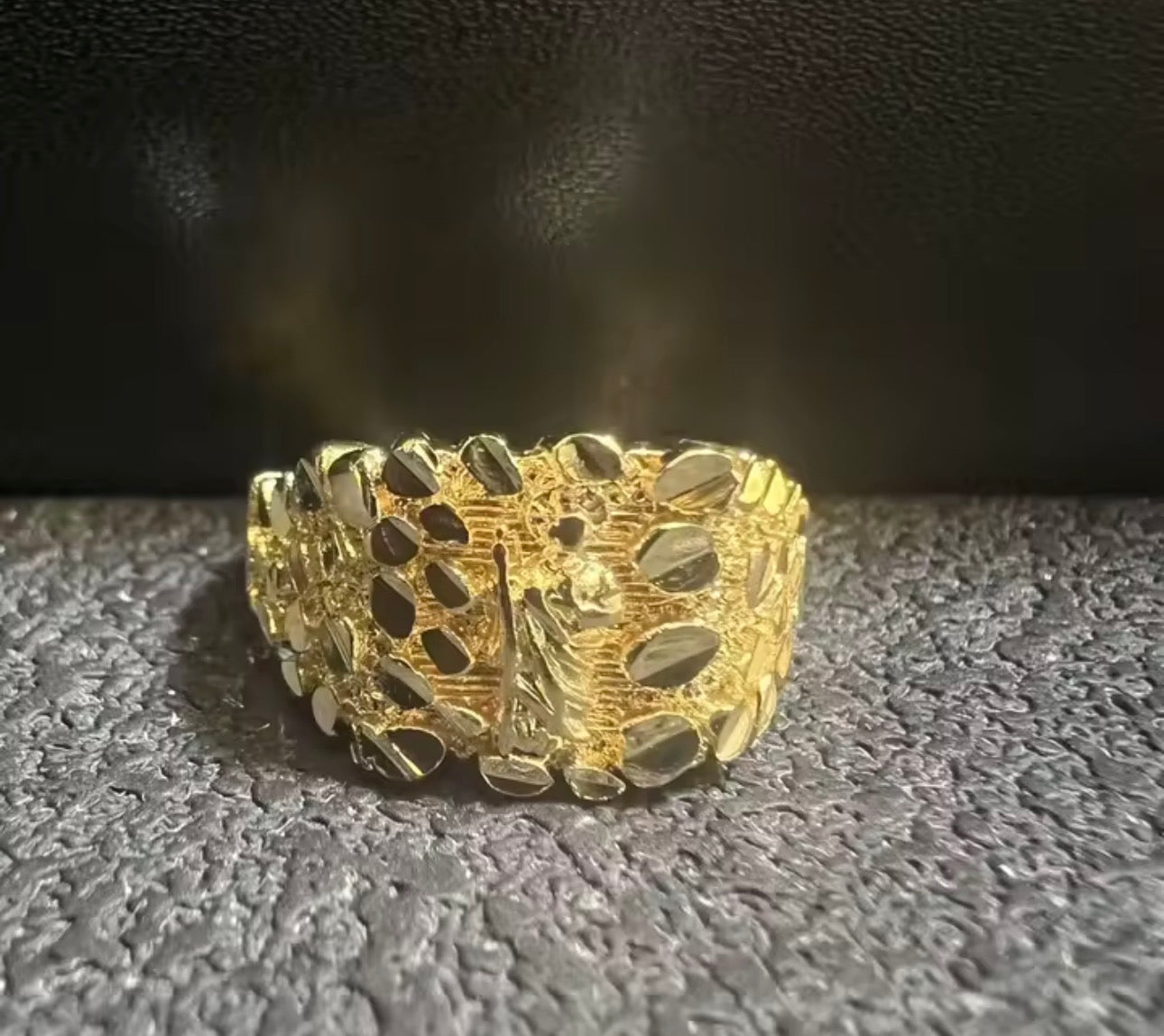 Gold Character Rings
