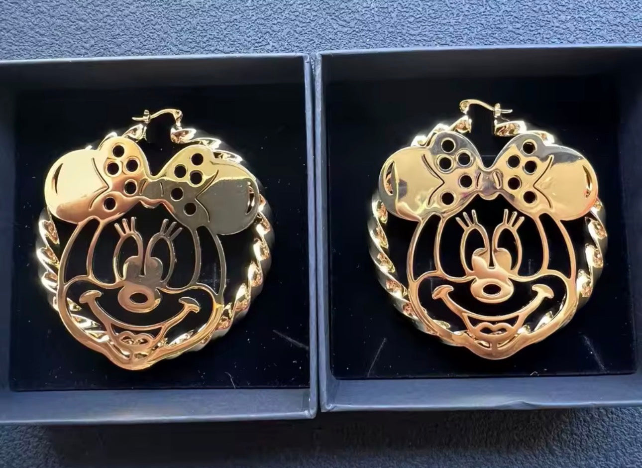 Character Hoop Earrings