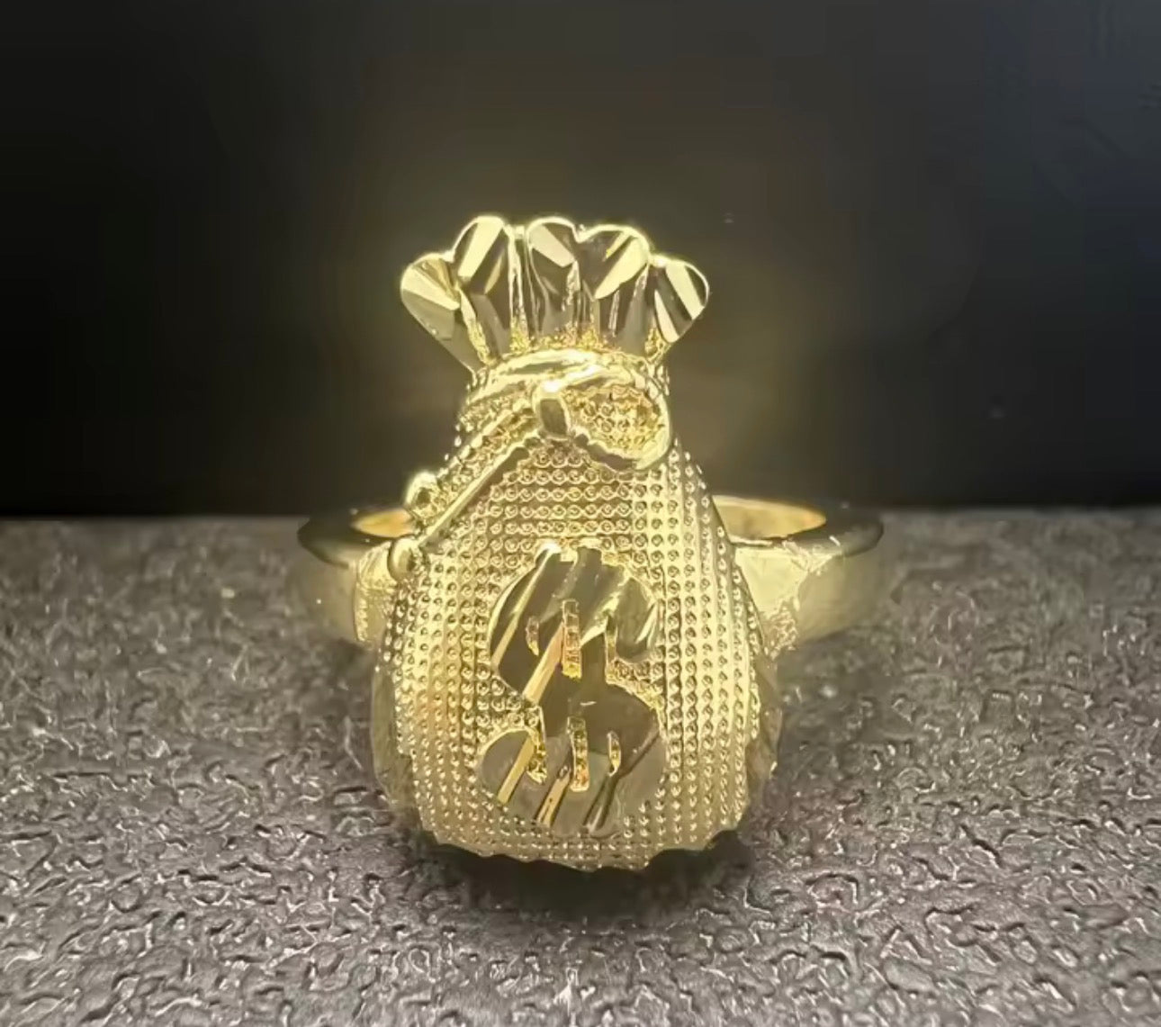 Gold Character Rings