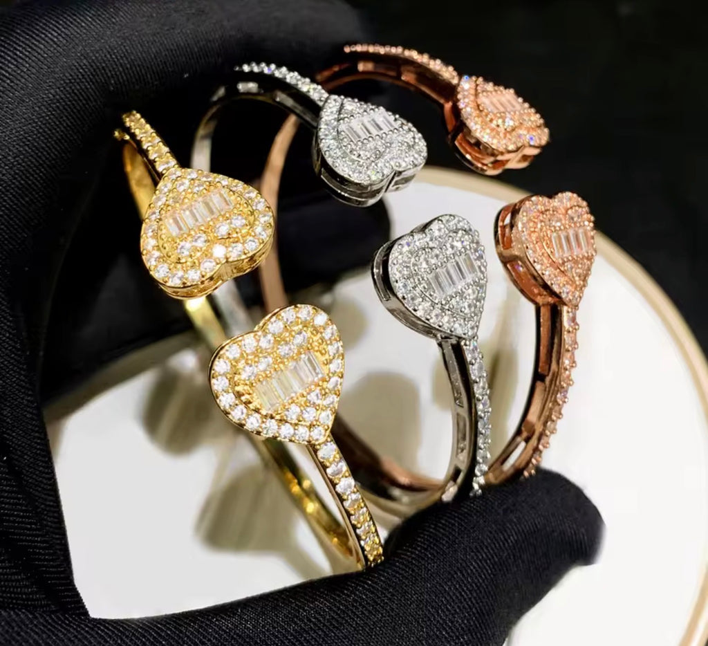 Double Heart Bracelet