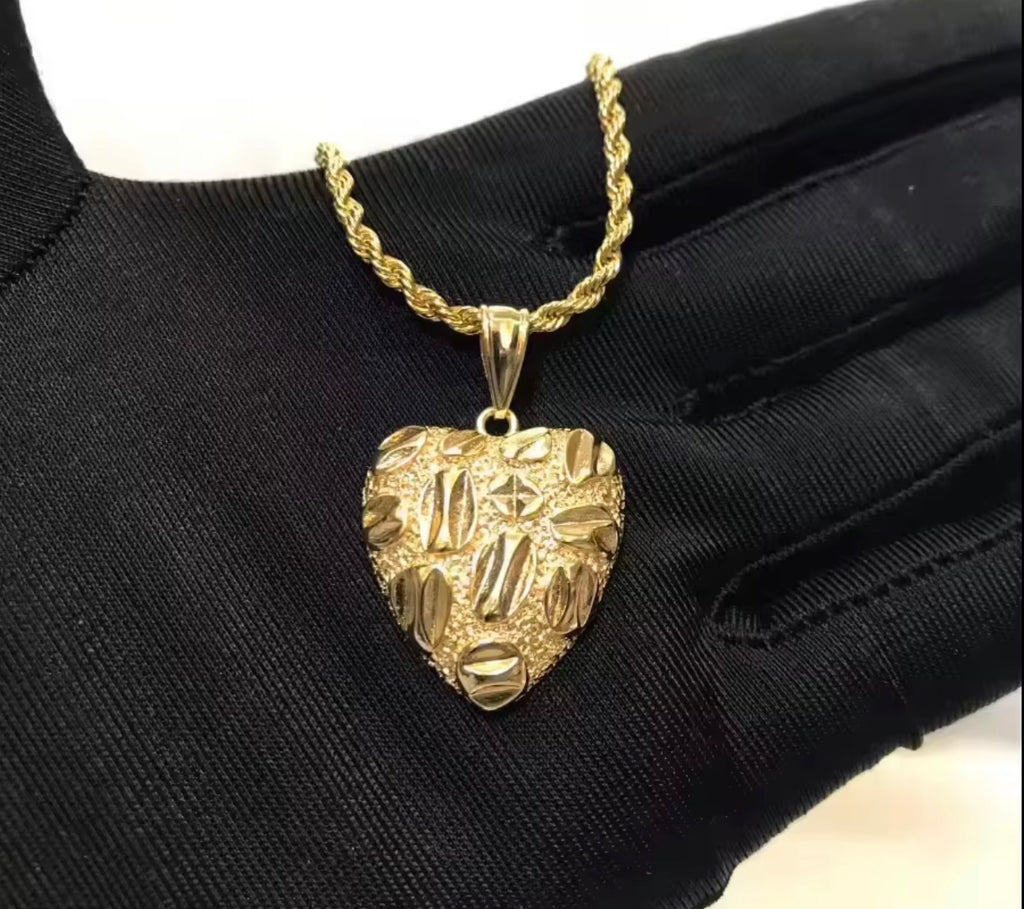 Heart Nugget Necklace