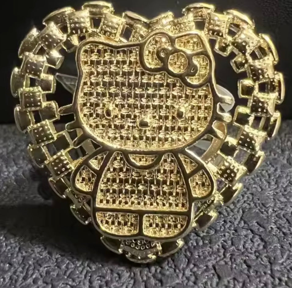 Gold Character Rings