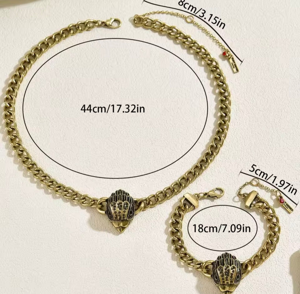Kurt G Necklace & Bracelet Set