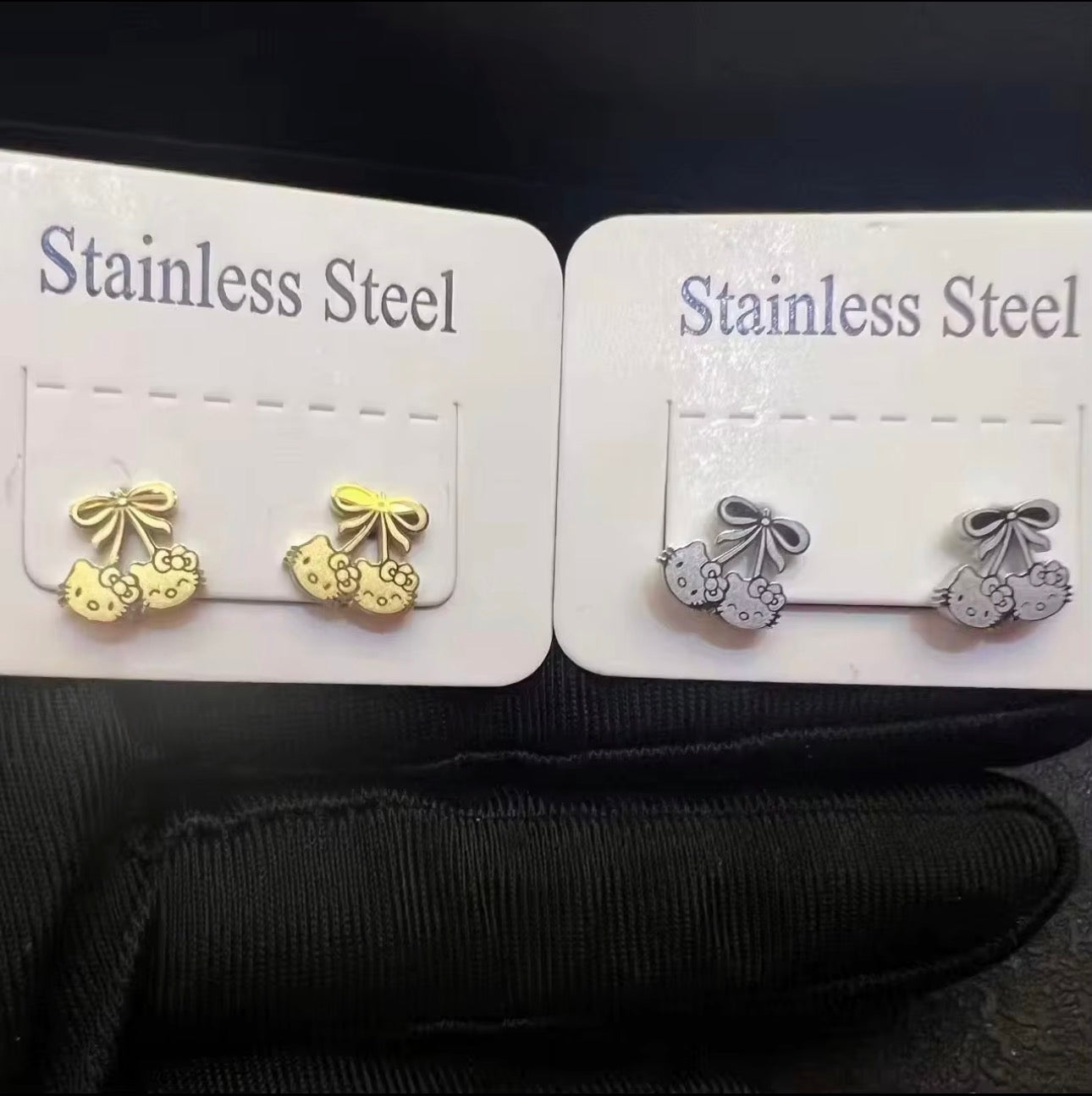 Hk Bow Earrings