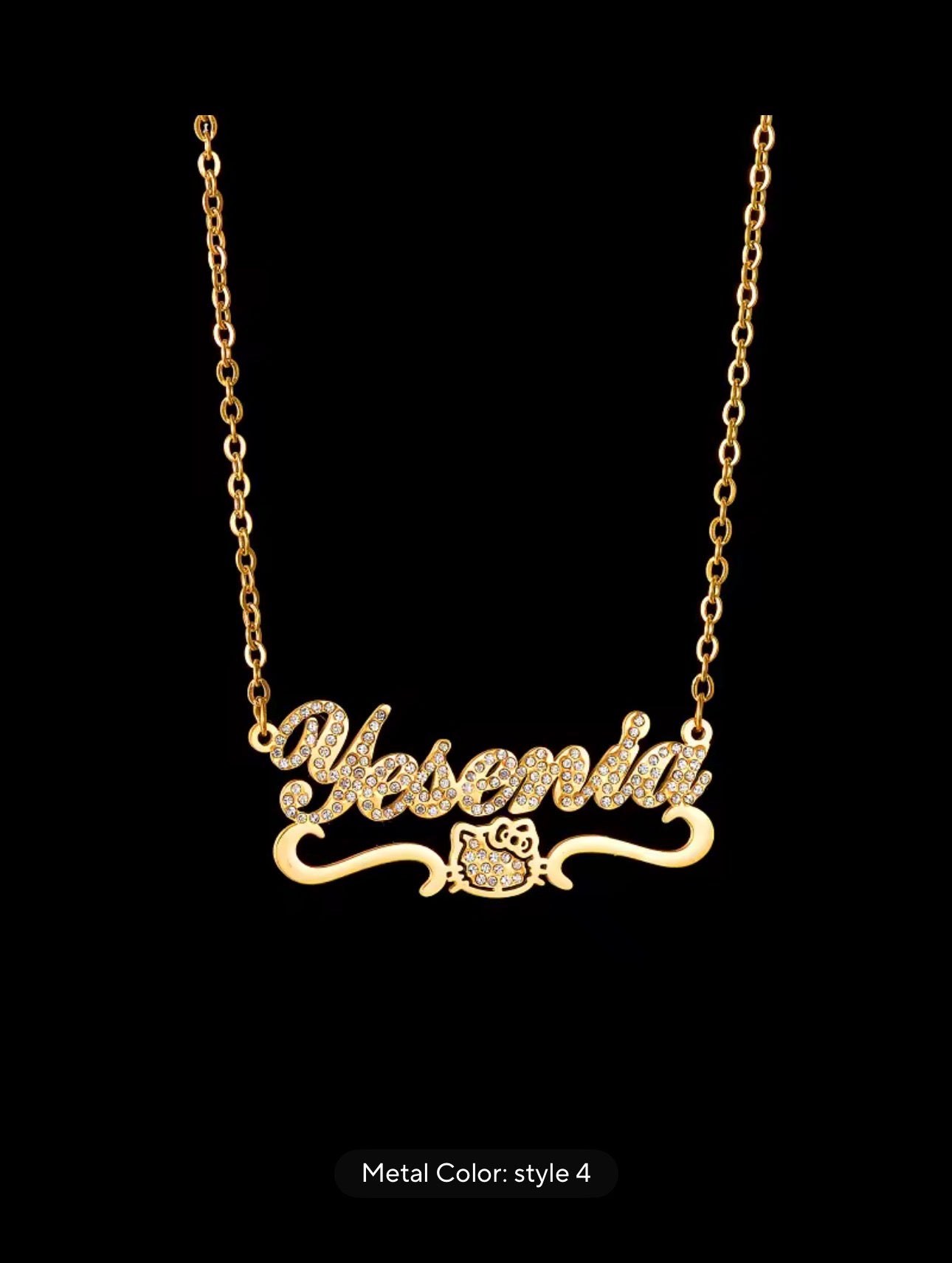 HK Custom Name Necklace