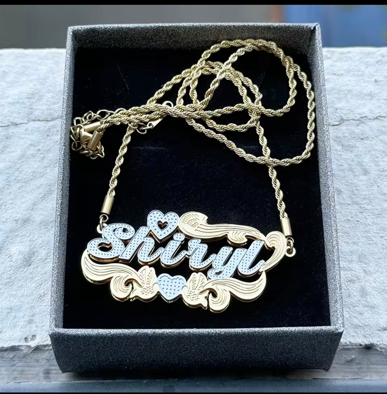 Custom Two Toned Necklace