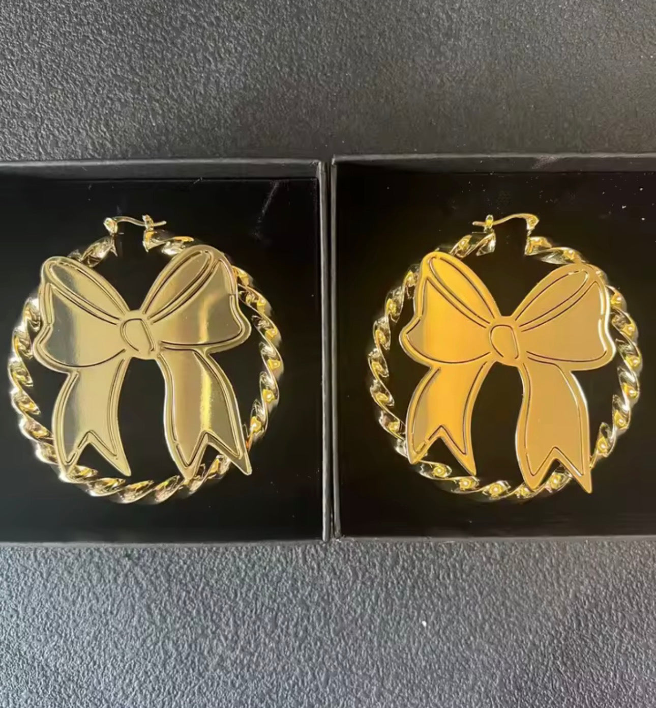 Character Hoop Earrings