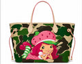 Camo Strawberry Shortcake Tote Bag