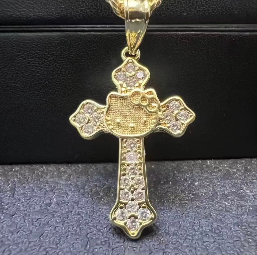 Hk Cross Necklace