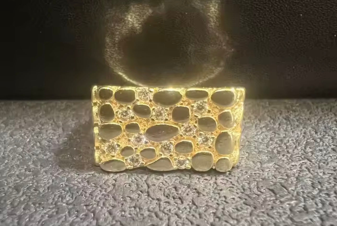 Gold Character Rings