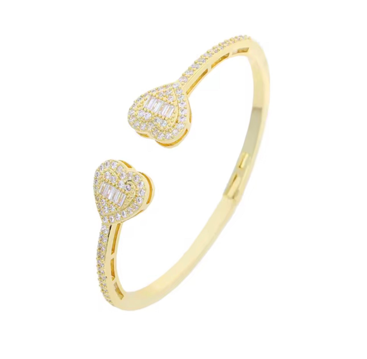 Double Heart Bracelet