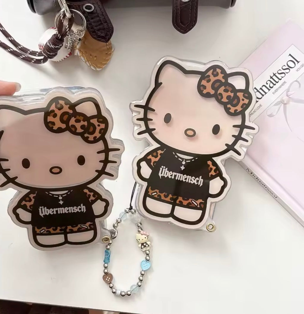 Cheetah Kitty Mirror Case