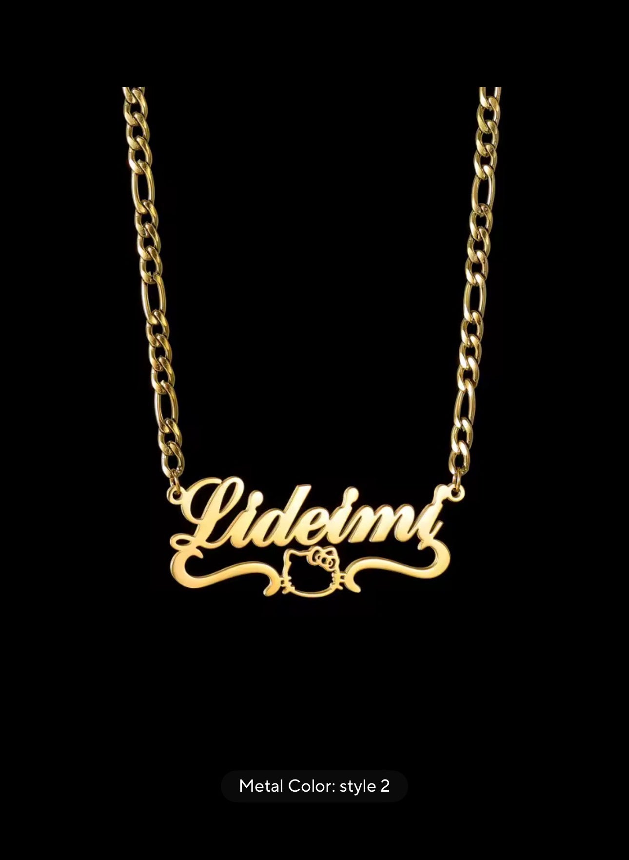HK Custom Name Necklace