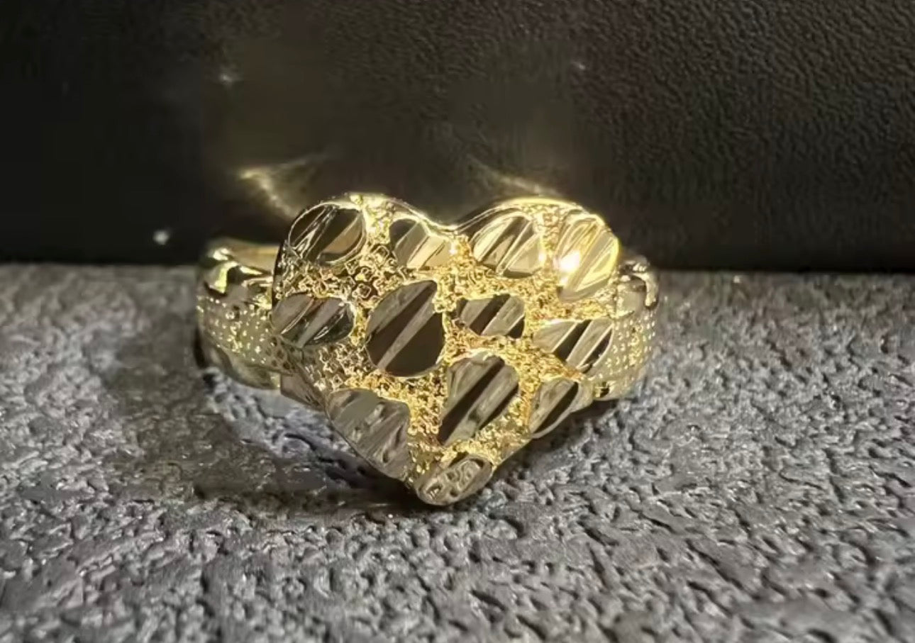 Gold Character Rings