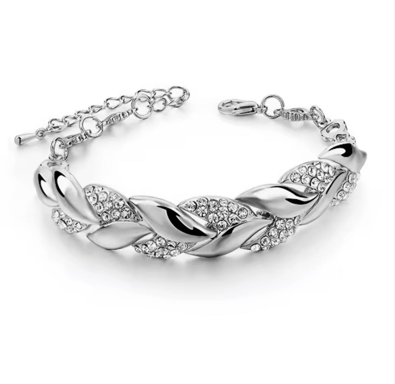 Braided Leaf Bracelet