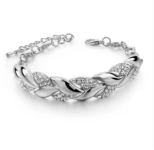 Braided Leaf Bracelet
