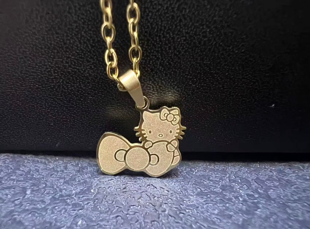 Hk Bow Necklace