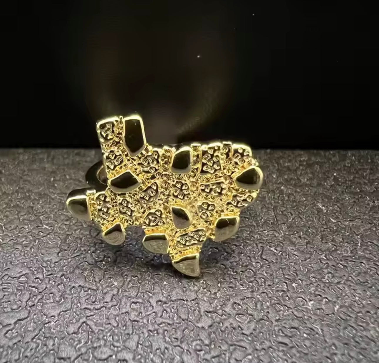 Gold Character Rings