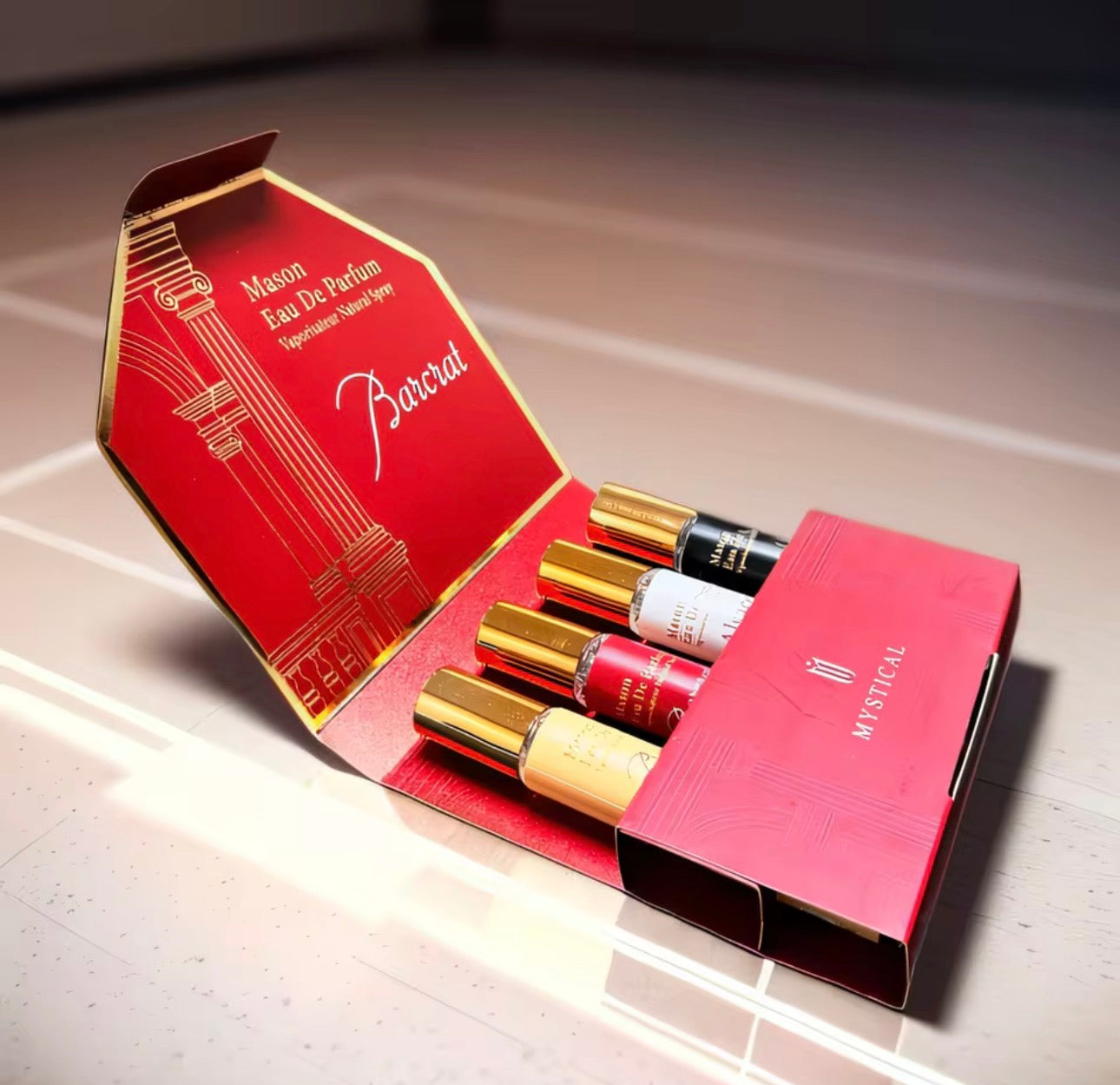 Bacarrat 4pc Perfume