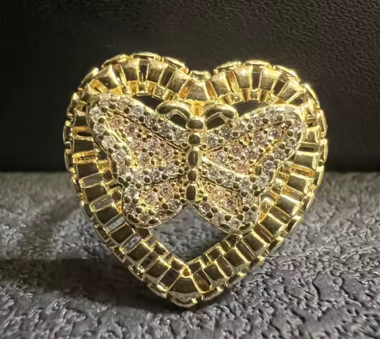 Gold Character Rings