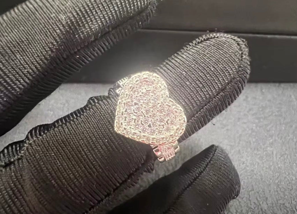 Heart Nugget Rings