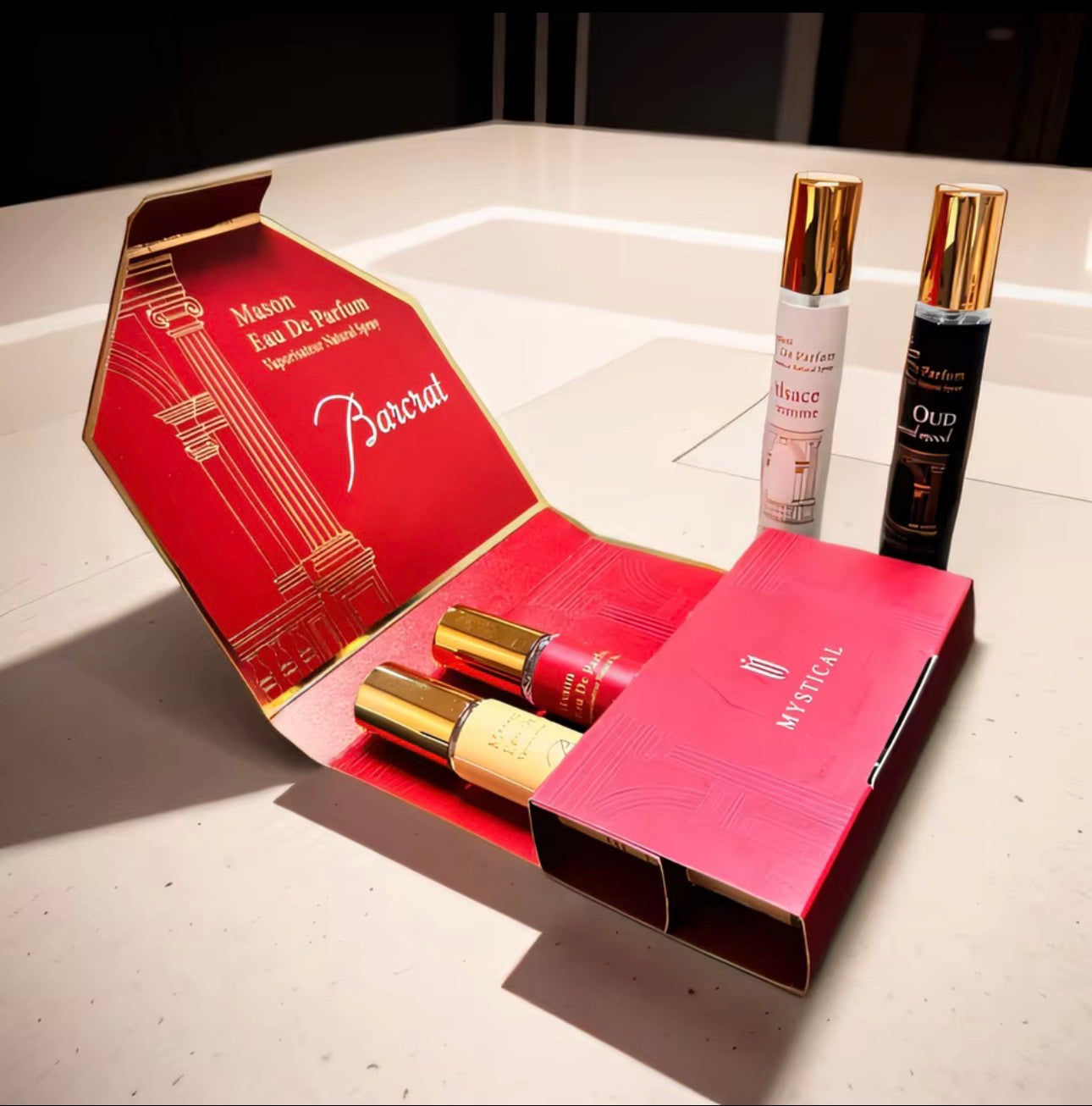 Bacarrat 4pc Perfume