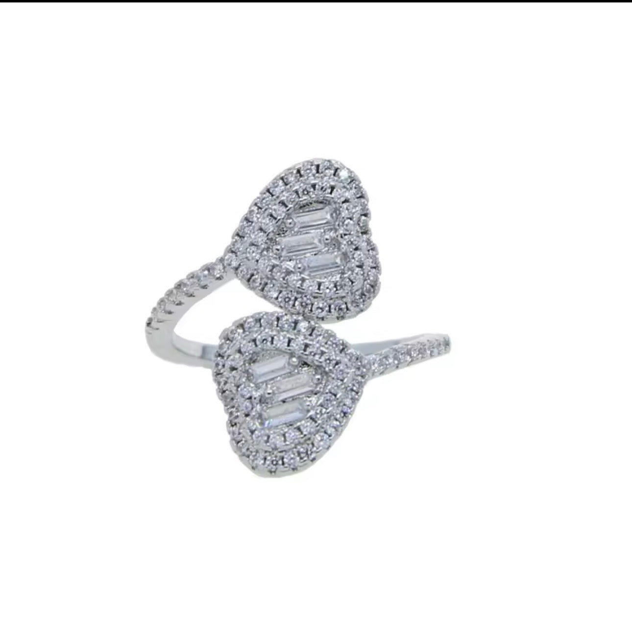 Double Heart Ring