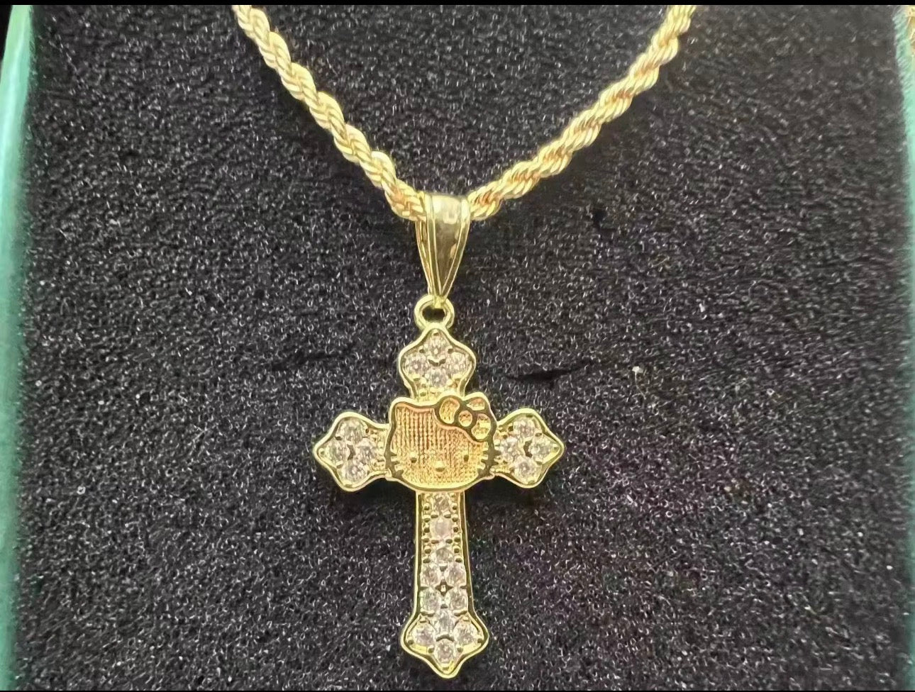 Hk Cross Necklace