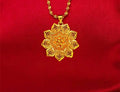 24k Flower Necklace