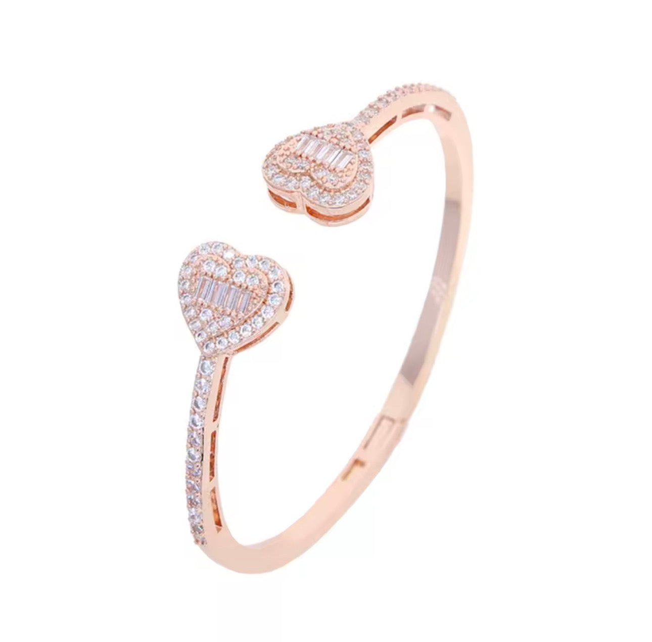 Double Heart Bracelet
