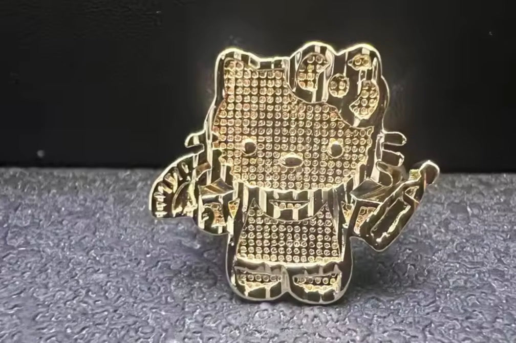 Gold Character Rings