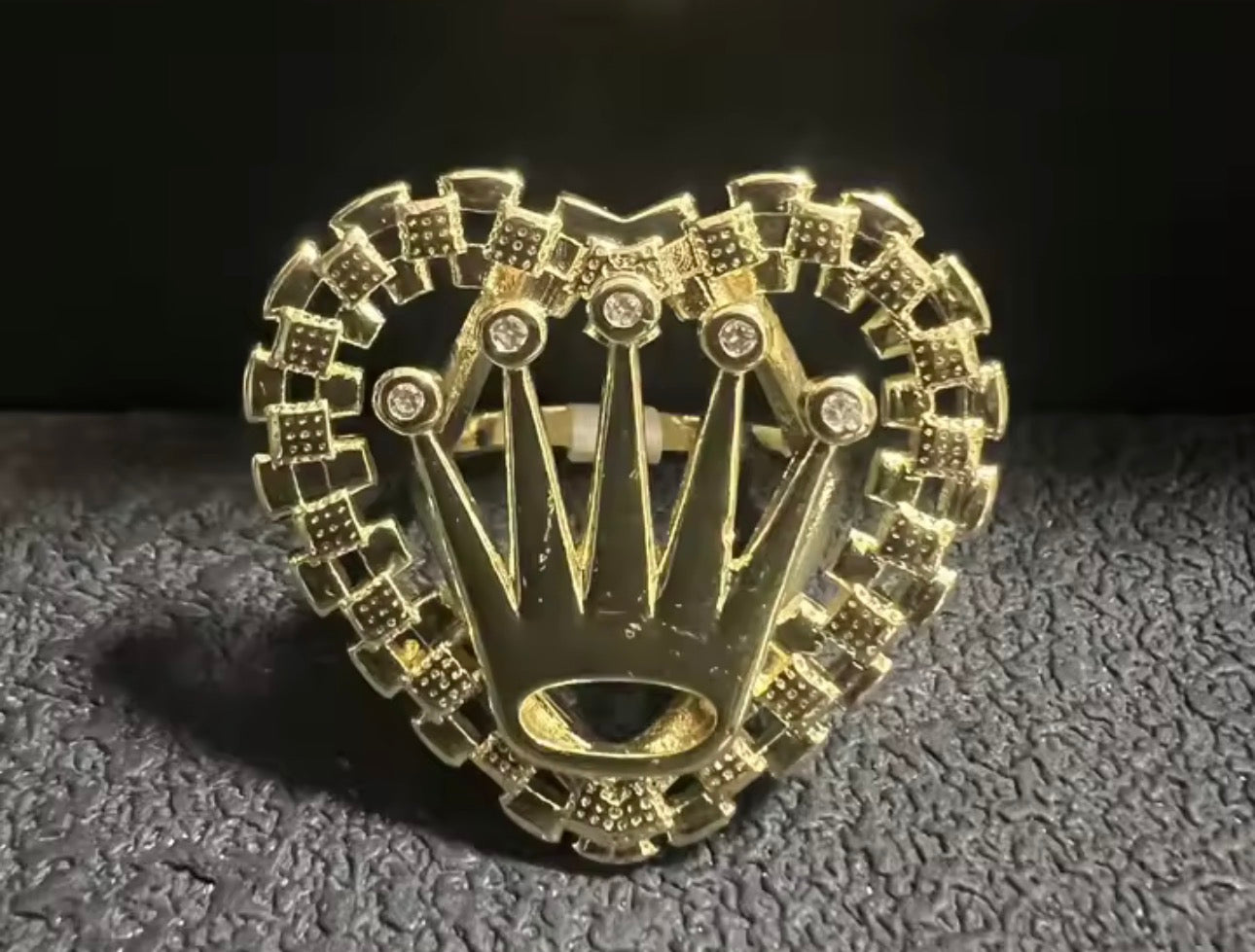 Gold Character Rings