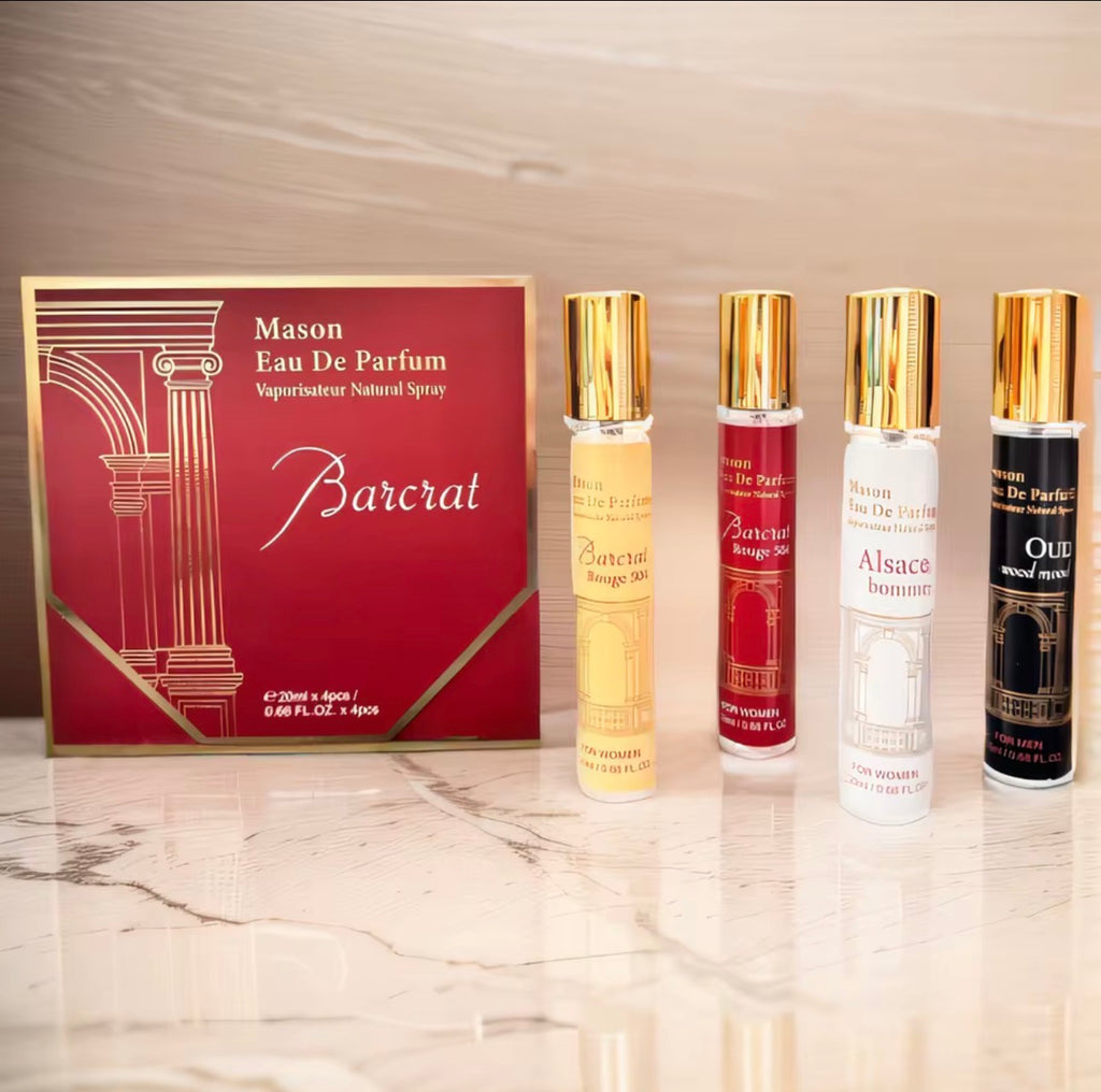 Bacarrat 4pc Perfume