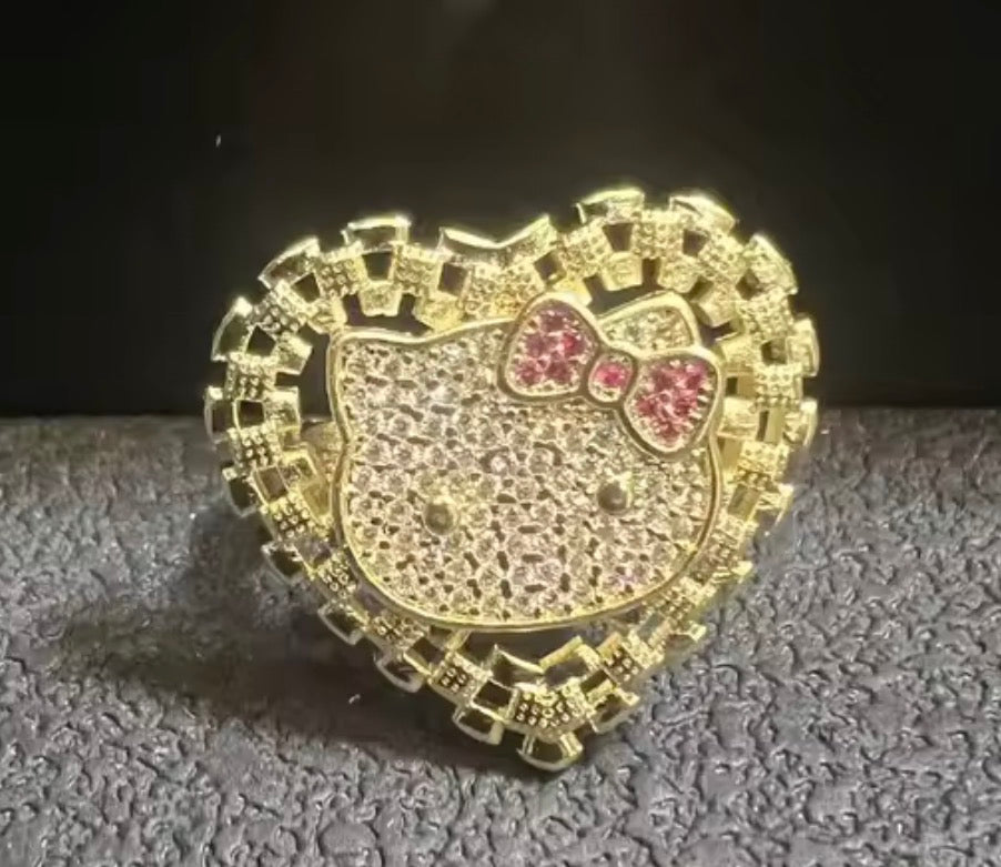 Gold Character Rings