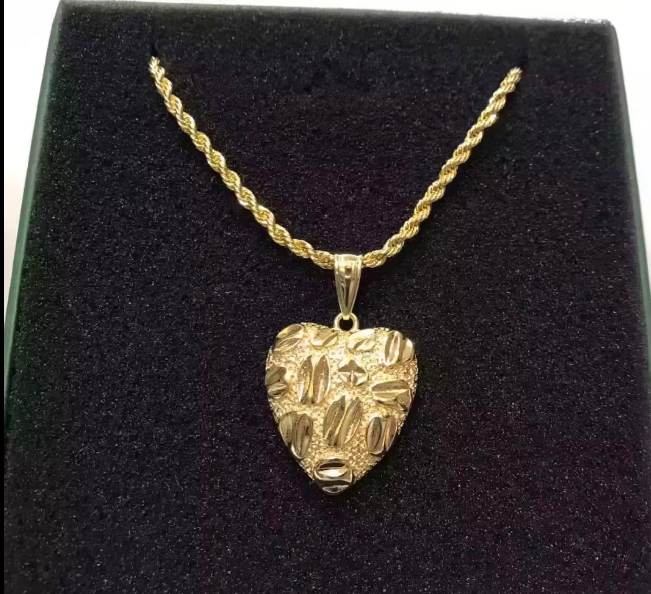 Heart Nugget Necklace