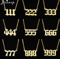 Angel Number Necklaces