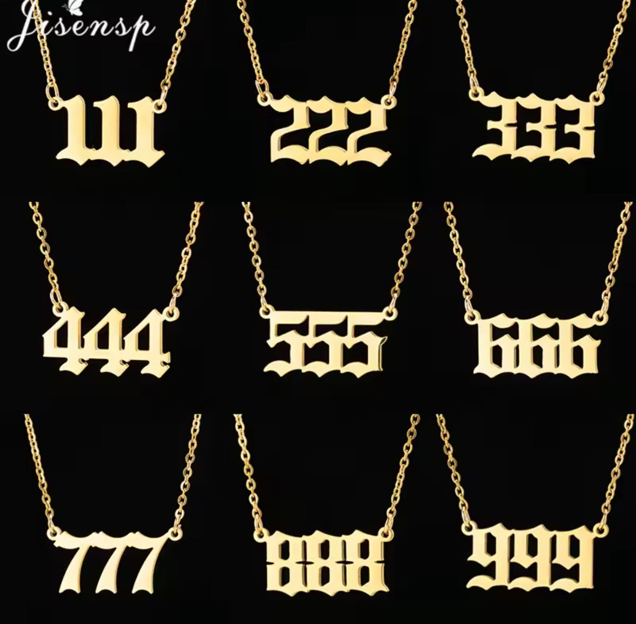 Angel Number Necklaces