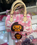 Pink Camo Milo Pillow Bag
