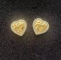 Gold Stone Earrings