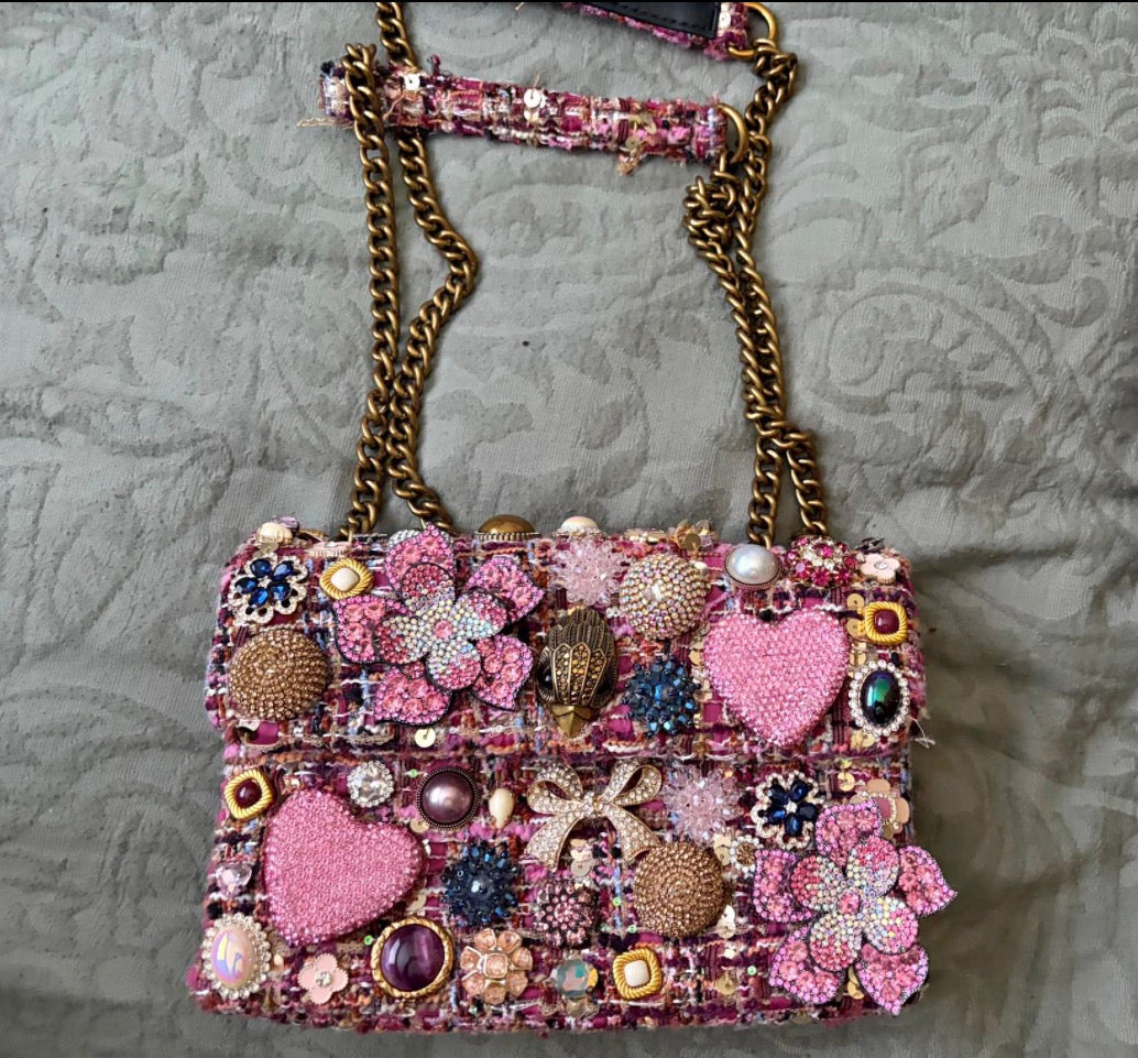 Kurt Geiger Tweed Bag