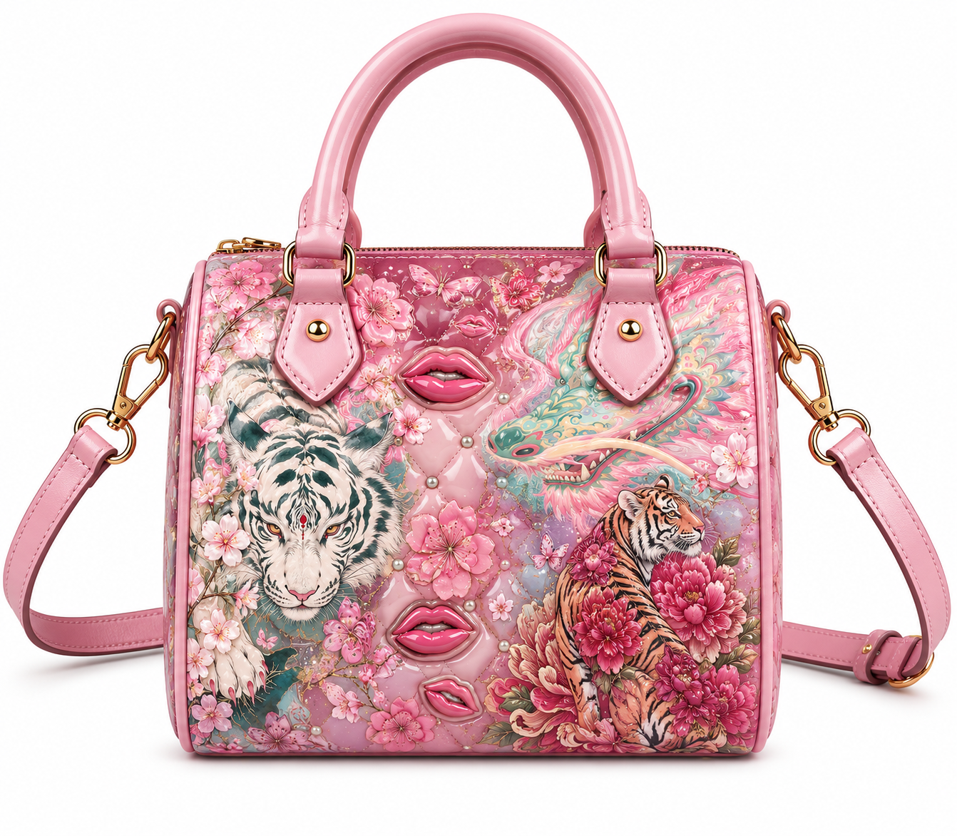 Fierce Blushes Pillow Bag